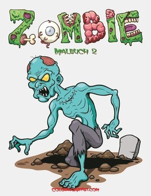 bokomslag Zombie Malbuch 2