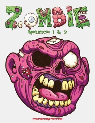 bokomslag Zombie Malbuch 1 & 2