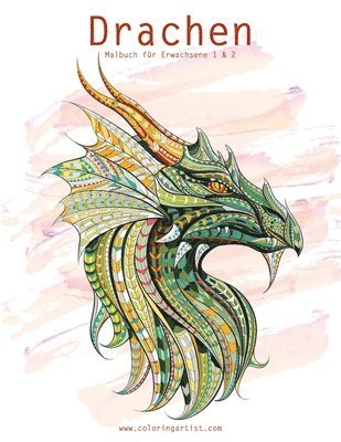 bokomslag Drachenmalbuch für Erwachsene 1 & 2