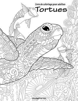 bokomslag Livre de coloriage pour adultes Tortues 1