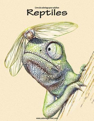 bokomslag Livre de coloriage pour adultes Reptiles 1