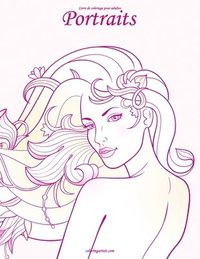 bokomslag Livre de coloriage pour adultes Portraits 1 & 2