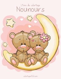 bokomslag Livre de coloriage Nounours 1