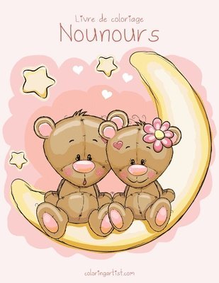 bokomslag Livre de coloriage Nounours 1