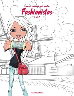 Livre de coloriage pour adultes Fashionistas 1 & 2 1