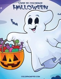 bokomslag Livre de coloriage Halloween 1 & 2