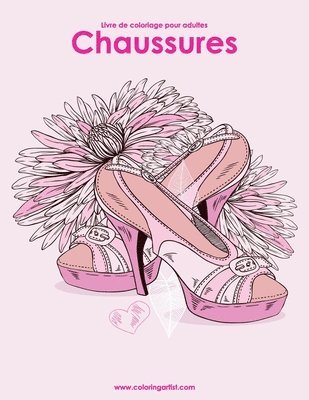 bokomslag Livre de coloriage pour adultes Chaussures 1