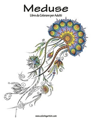 bokomslag Meduse Libro da Colorare per Adulti 1