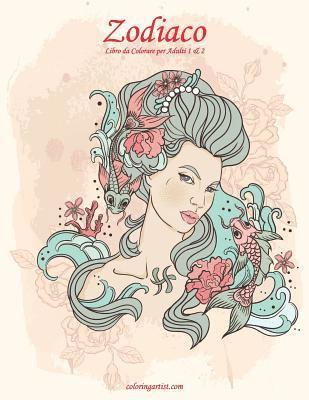 Nick Snels - Zodiaco Libro da Colorare per Adulti 1 & 2, Häftad
