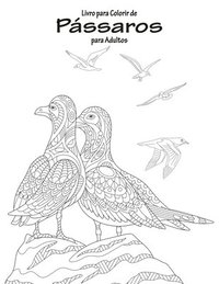 bokomslag Livro para Colorir de Pássaros para Adultos 1