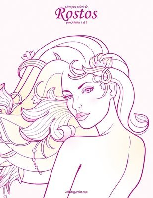 Nick Snels - Livro para Colorir de Rostos para Adultos 1 & 2, Häftad