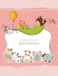 bokomslag Livro para Colorir de Bebe Menina 1