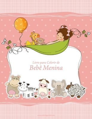 Livro para Colorir de Bebe Menina 1 1