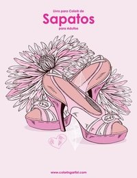 bokomslag Livro para Colorir de Sapatos para Adultos 1