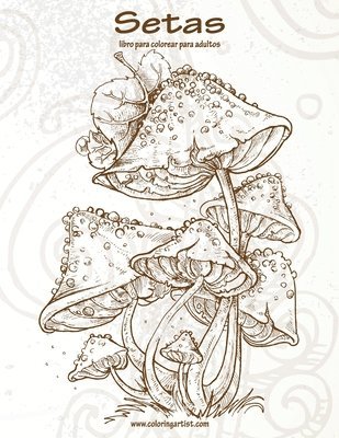 Nick Snels - Setas libro para colorear para adultos 1, Häftad