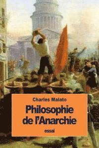 bokomslag Philosophie de l'Anarchie