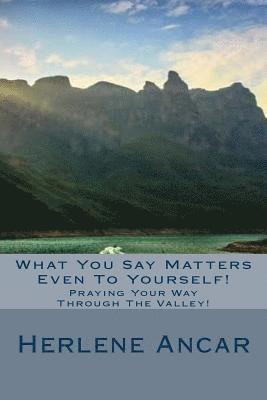 bokomslag What You Say Matters Even To Yourself!: Writing Your Way To Out!