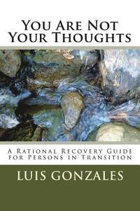 bokomslag You are not your thoughts: A Self-Directed Transformational Guide for Persons in Early Recovery fro Addictive disorders