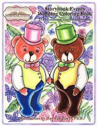 bokomslag A Storybook Event Wedding Coloring Book: Big Kids Coloring Book: Lgbt Community - Groom Friendly Version