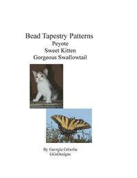Bead Tapestry Patterns Peyote Sweet Kitten Gorgeous Swallowtail 1
