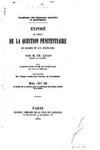 bokomslag Exposé de l'état de la question pénitentiaire en Europe et aux Etats-Unis