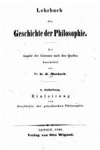 bokomslag Lehrbuch Der Geschichte Der Philosophie