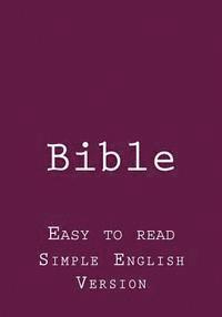 bokomslag Bible: Easy to read - simple English version