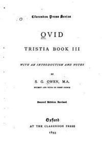 bokomslag Ovid, Tristia Book III