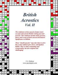 bokomslag British Acrostics Vol. II