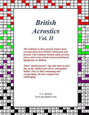 bokomslag British Acrostics Vol. II