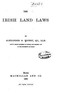 bokomslag The Irish Land Laws