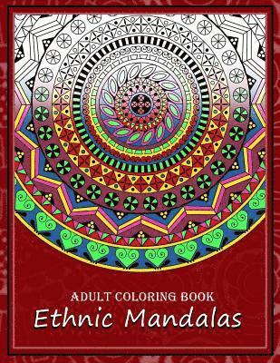 bokomslag Adult Coloring Book: Ethnic Mandalas