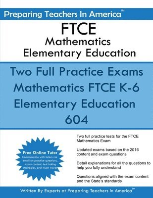 bokomslag FTCE Mathematics Elementary Education: K-6 Elementary Education 604