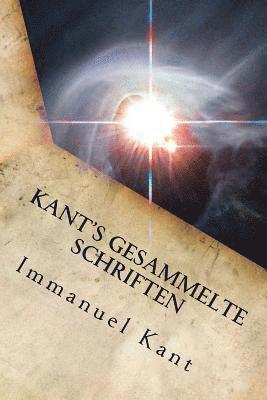 bokomslag Kant's gesammelte Schriften