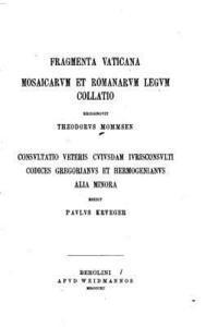 Fragmenta vaticana, Mosaicarvm et romanarvm legvm collatio 1
