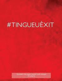 Spicy Journals Cat - Quadern de paper pautat amb marge, 120 pàgines: Quadern de coberta com pergamí vermell, quadern de paper pautat amb marge, perfectament enquadernat, i, Häftad