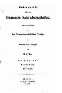 bokomslag Zeitschrift fur die gesammten Naturwissenschaft, Volume I