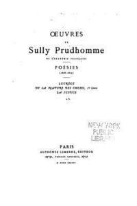 bokomslag Oeuvres de Sully Prudhomme - Poésies