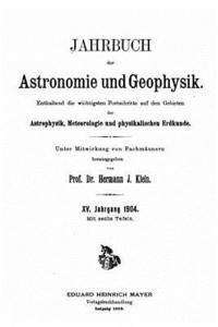 bokomslag Jahrbuch der Astronomie und Geophysik