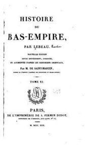 bokomslag Histoire du Bas-Empire - Tome XI