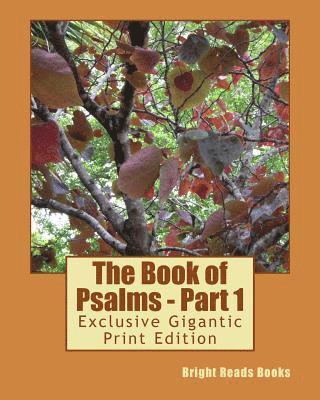 Bright Reads Books - The Book of Psalms - Part 1: Exclusive Gigantic Print Edition, Häftad