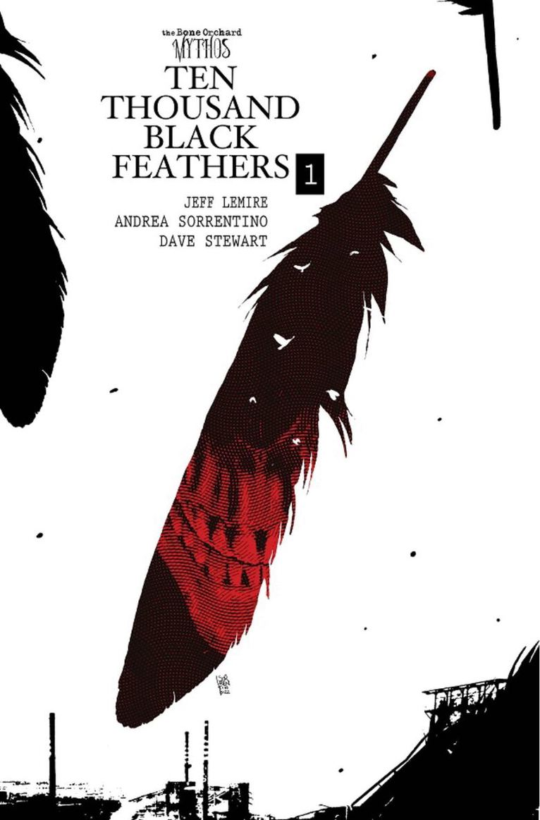 Jeff Lemire - Bone Orchard Mythos: Ten Thousand Black Feathers, Inbunden
