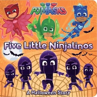 bokomslag Five Little Ninjalinos: A Halloween Story