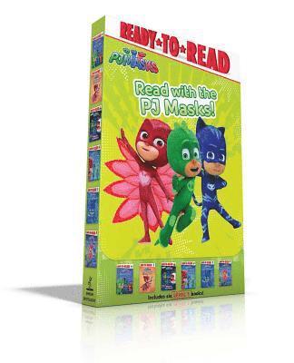 bokomslag Read with the Pj Masks! (Boxed Set): Hero School; Owlette and the Giving Owl; Race to the Moon!; Pj Masks Save the Library!; Super Cat Speed!; Time to