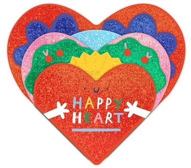 Hannah Eliot - Happy Heart, Kartonnage