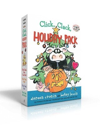 bokomslag Click, Clack, Holiday Pack (Boxed Set): Click, Clack, Moo I Love You!; Click, Clack, Peep!; Click, Clack, Boo!; Click, Clack, Ho, Ho, Ho!