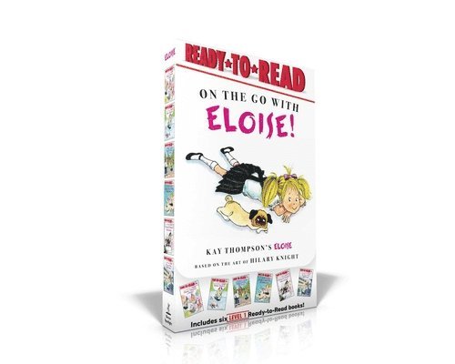 On the Go with Eloise! (Boxed Set): Eloise Throws a Party!; Eloise Skates!; Eloise Visits the Zoo; Eloise and the Dinosaurs; Eloise's Pirate Adventure 1