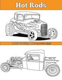 bokomslag Hot Rods: Adult Coloring Book