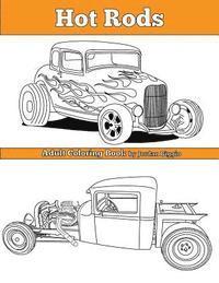 Hot Rods: Adult Coloring Book 1