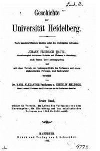 bokomslag Geschichte der Universität Heidelberg